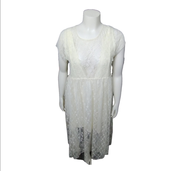 Altar'd State Women's Cottagecore Romantic Victorian Lace‎ Soft Girl Dress Large - Picture 7 of 11